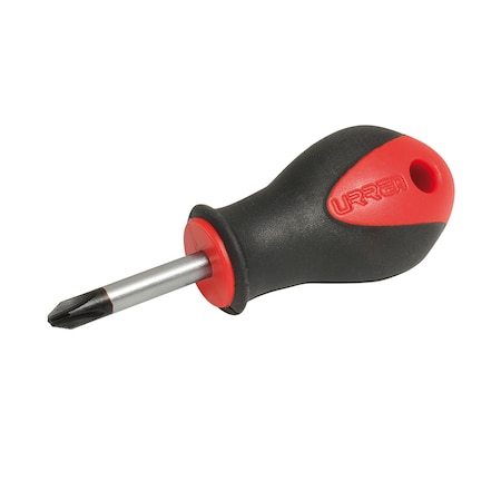 Urrea Bimaterial Screwdriver, 1/4X1-3/8 Phi No 2 8671